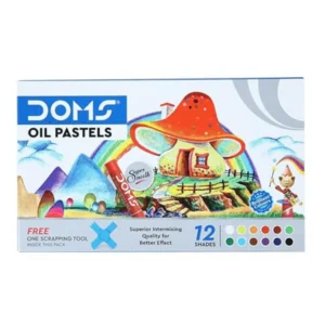 Doms Oil Pastels Smooth Color Pack of 12(5 pcs )