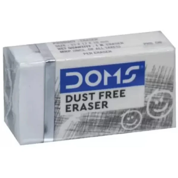 Doms Small Eraser Dust Free pack of 2 Box (20 pcs per box) - Image 2