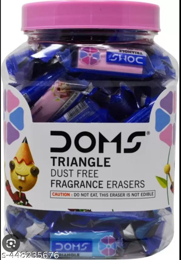 Doms fragrance sweet eraser jar (50 Pcs)