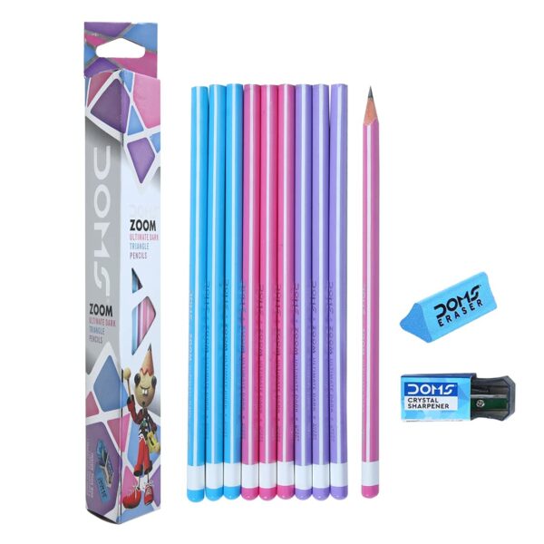Doms Zoom Ultimate Dark Triangle Pencils - Image 2